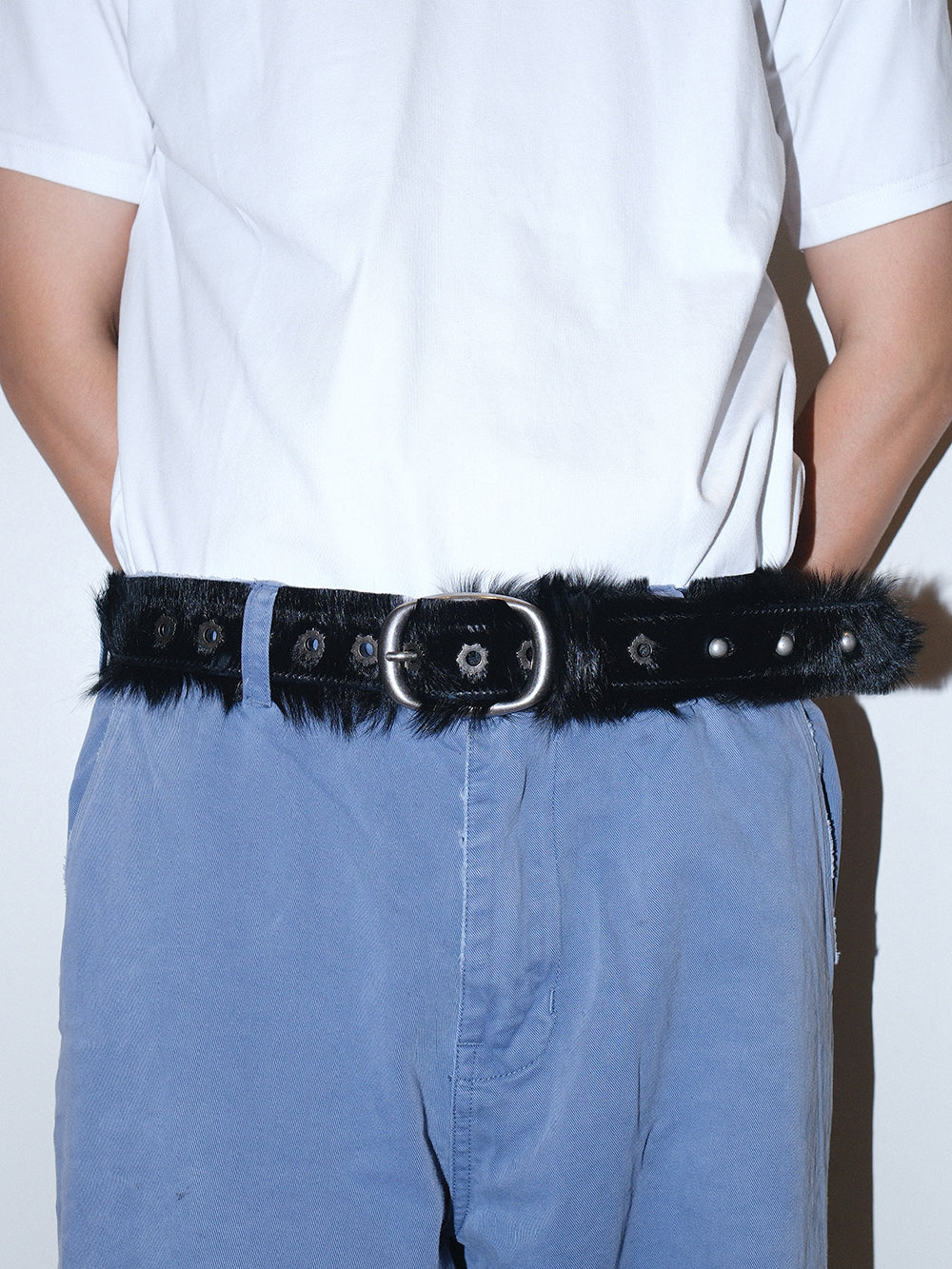 Premium Horsehair Top Grain Leather Belt