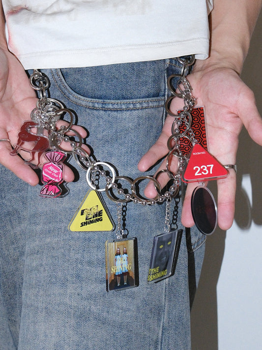 The Shining Horror Acrylic Poster Pants Chain