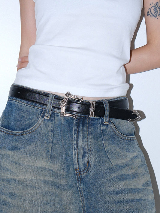 Cleanfit Vintage Horseshoe Buckle Belt
