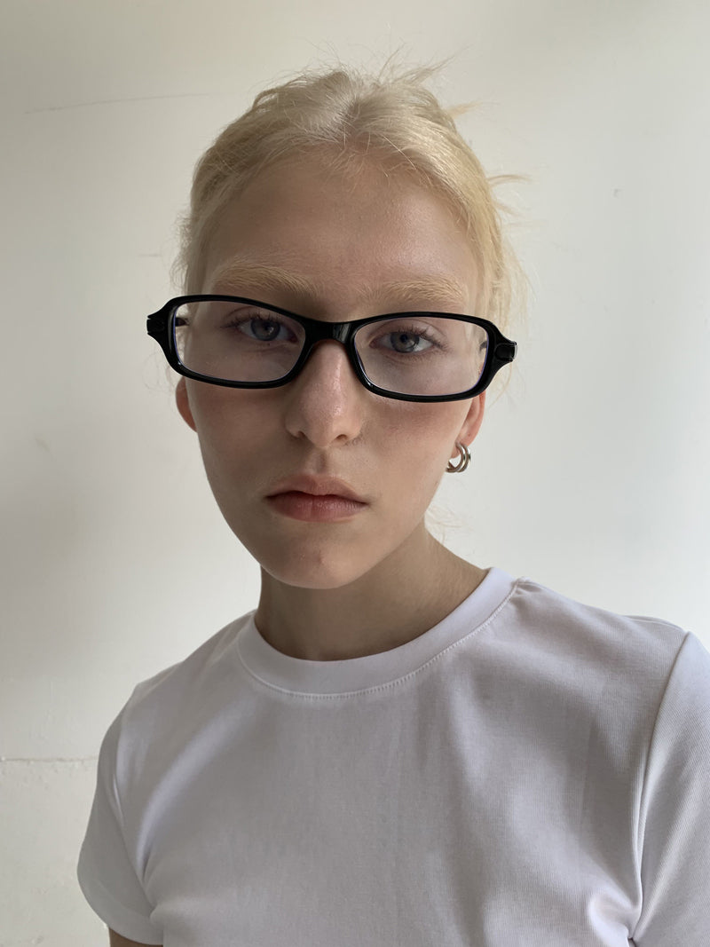 Classic Long Oval Retro Glasses