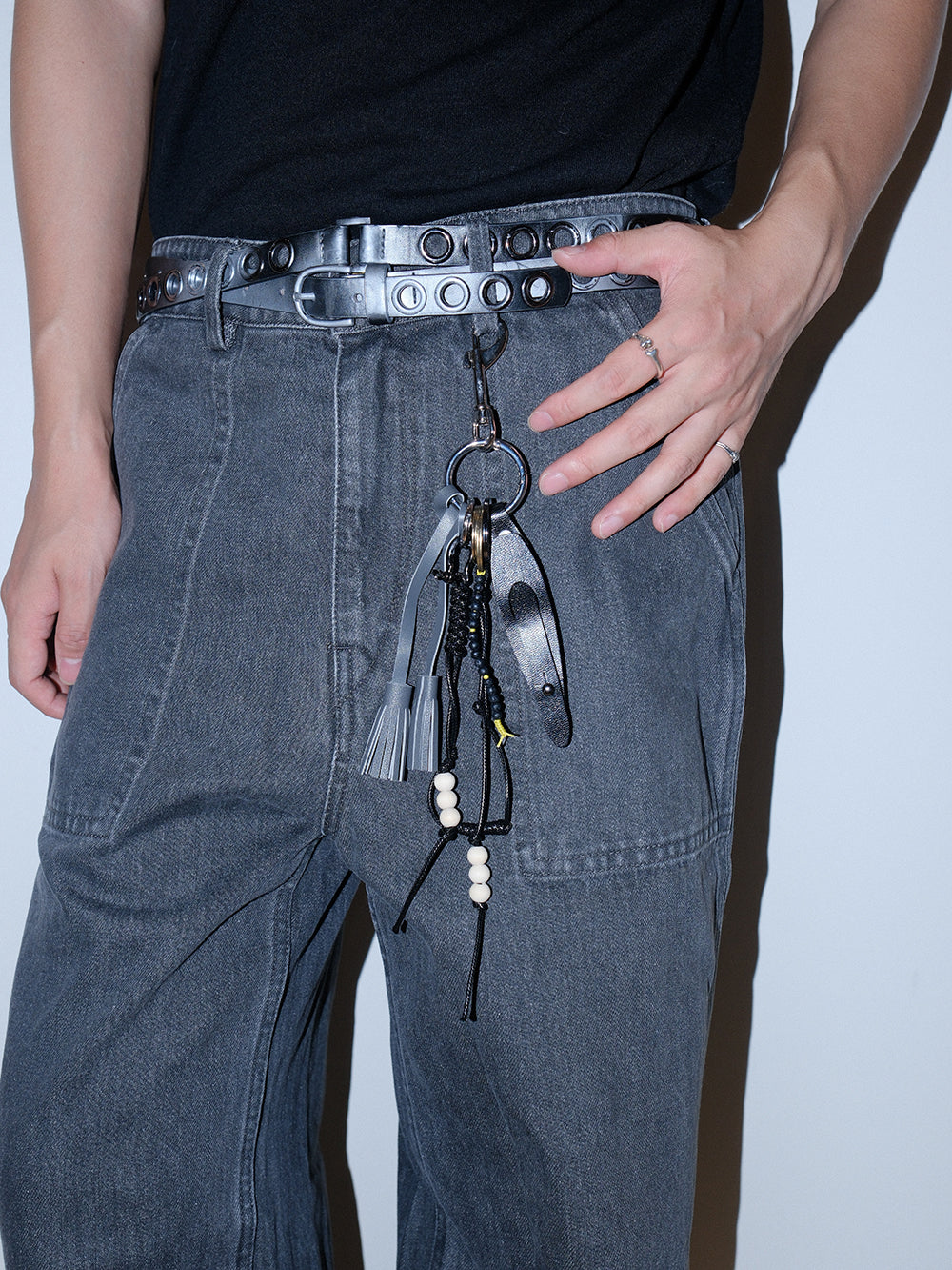 Utility Tassel Rope Keychain Pants Chain