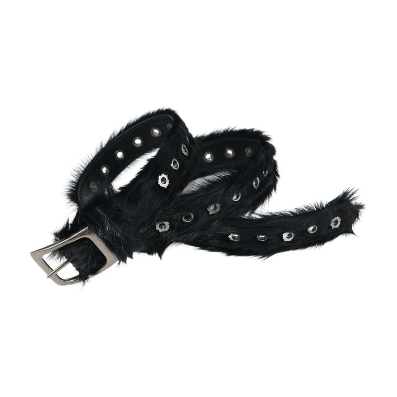 Premium Horsehair Top Grain Leather Belt