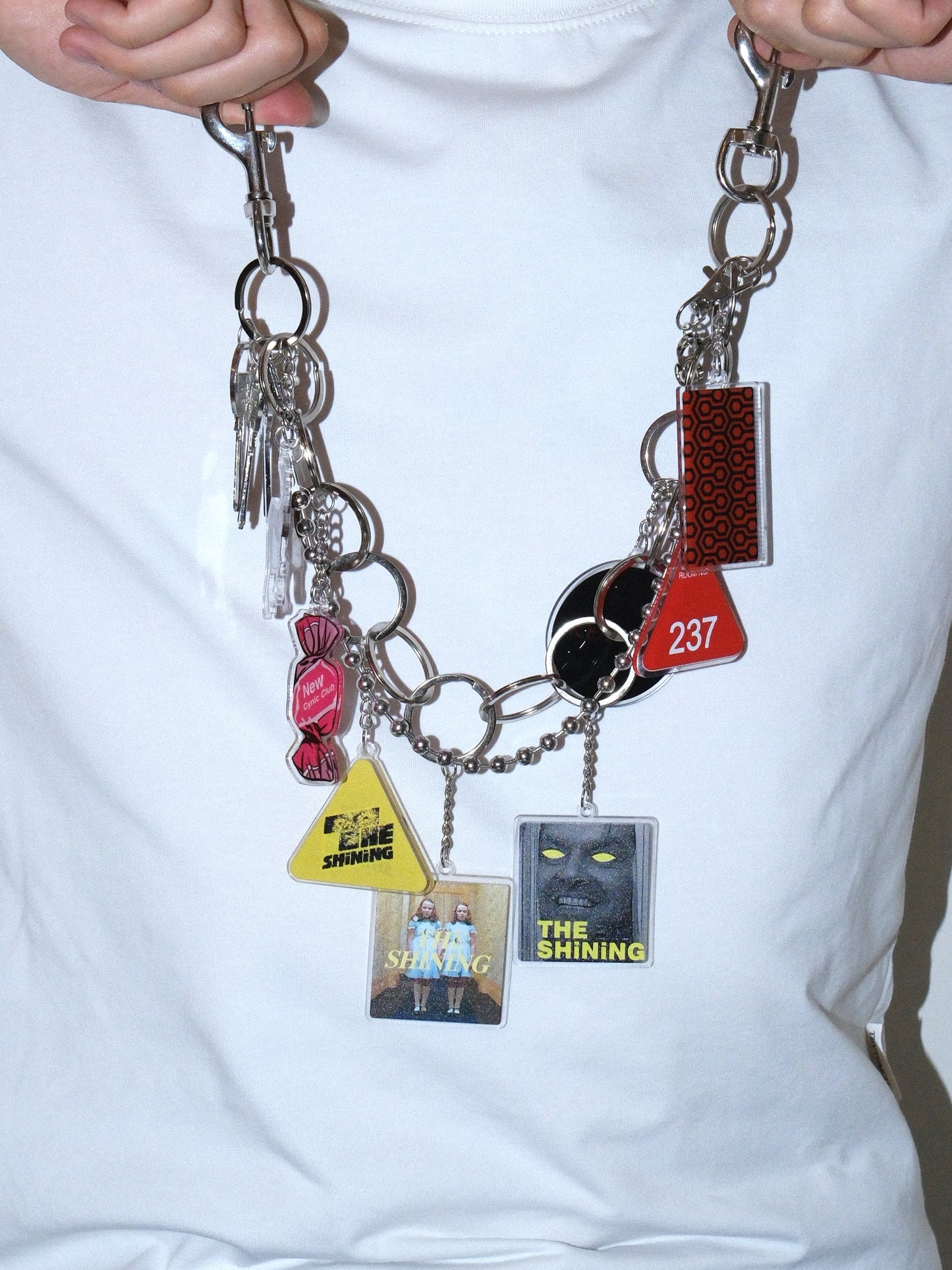 The Shining Horror Acrylic Poster Pants Chain