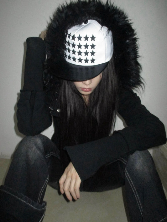 Classic Retro Star Embroidered Cap