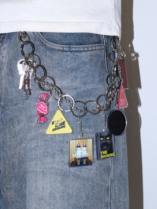 The Shining Horror Acrylic Poster Pants Chain