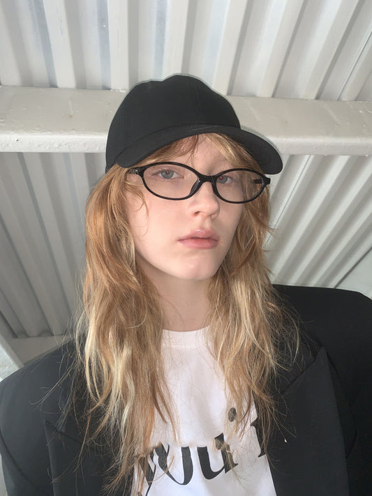 Classic Black Oval Frame Eyewear
