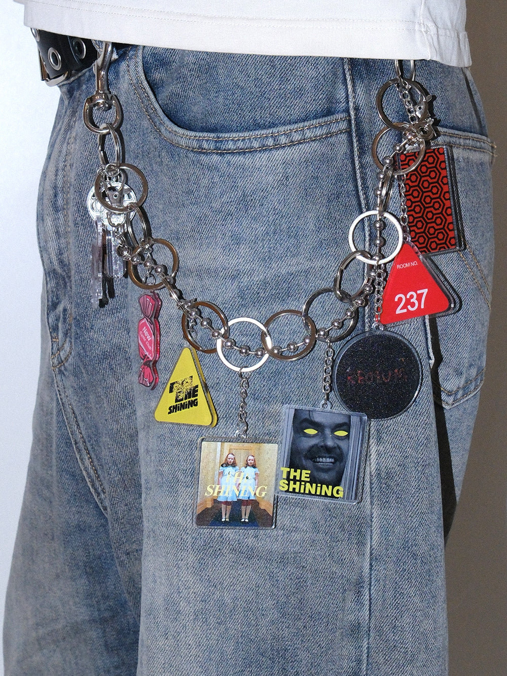 The Shining Horror Acrylic Poster Pants Chain