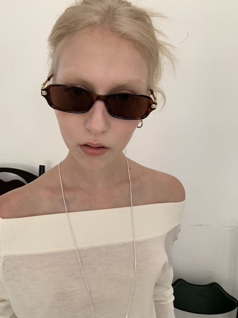 Classic Long Oval Retro Glasses