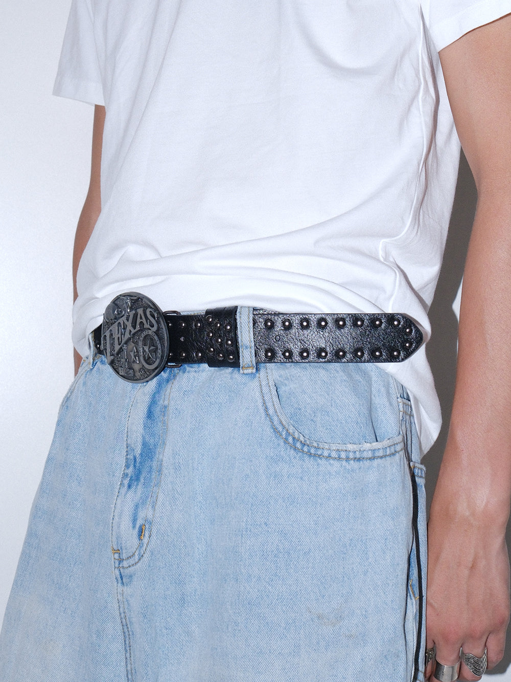 Western Cowboy Style Texas Letter Belt