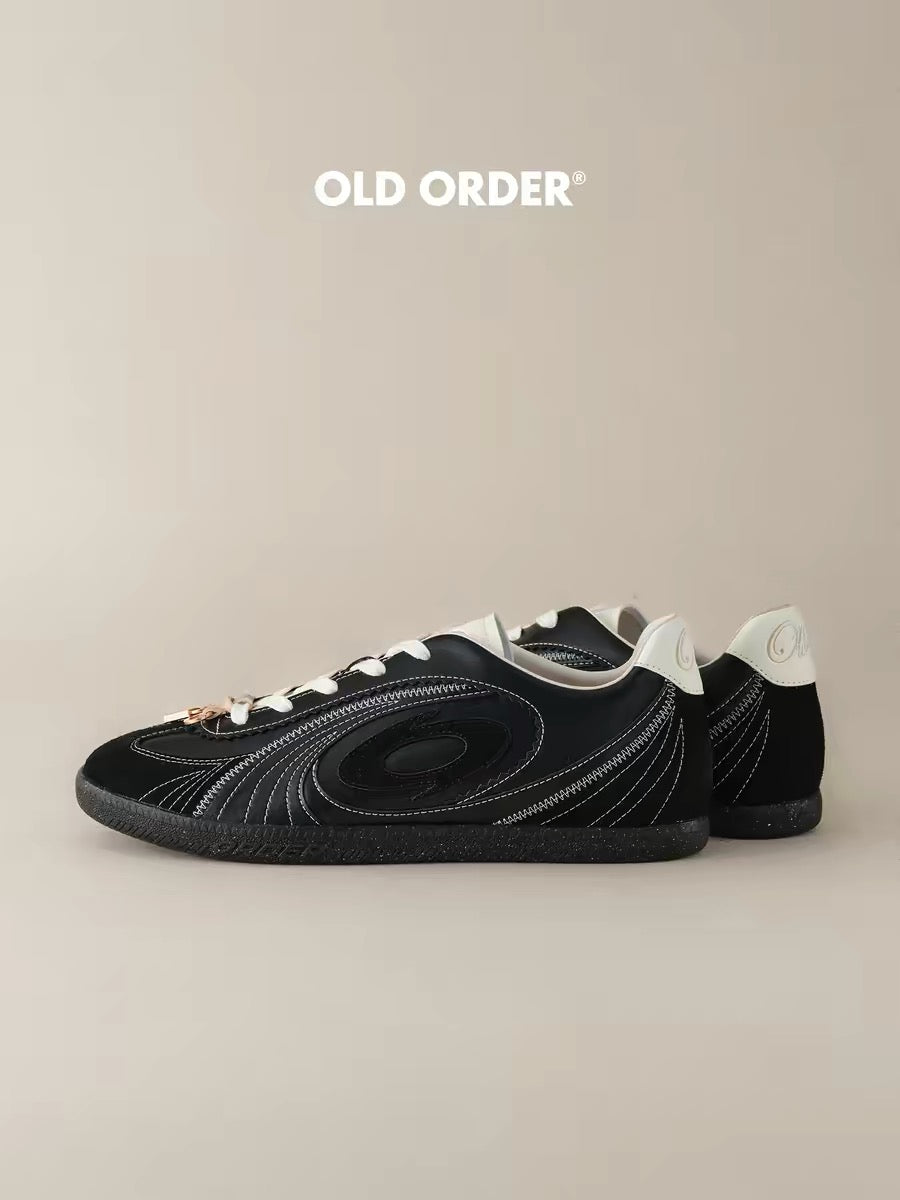 OLDORDER Turbine Lite "Ebony Sage" Sneakers - Women's Low-Profile Retro GAT Shoes