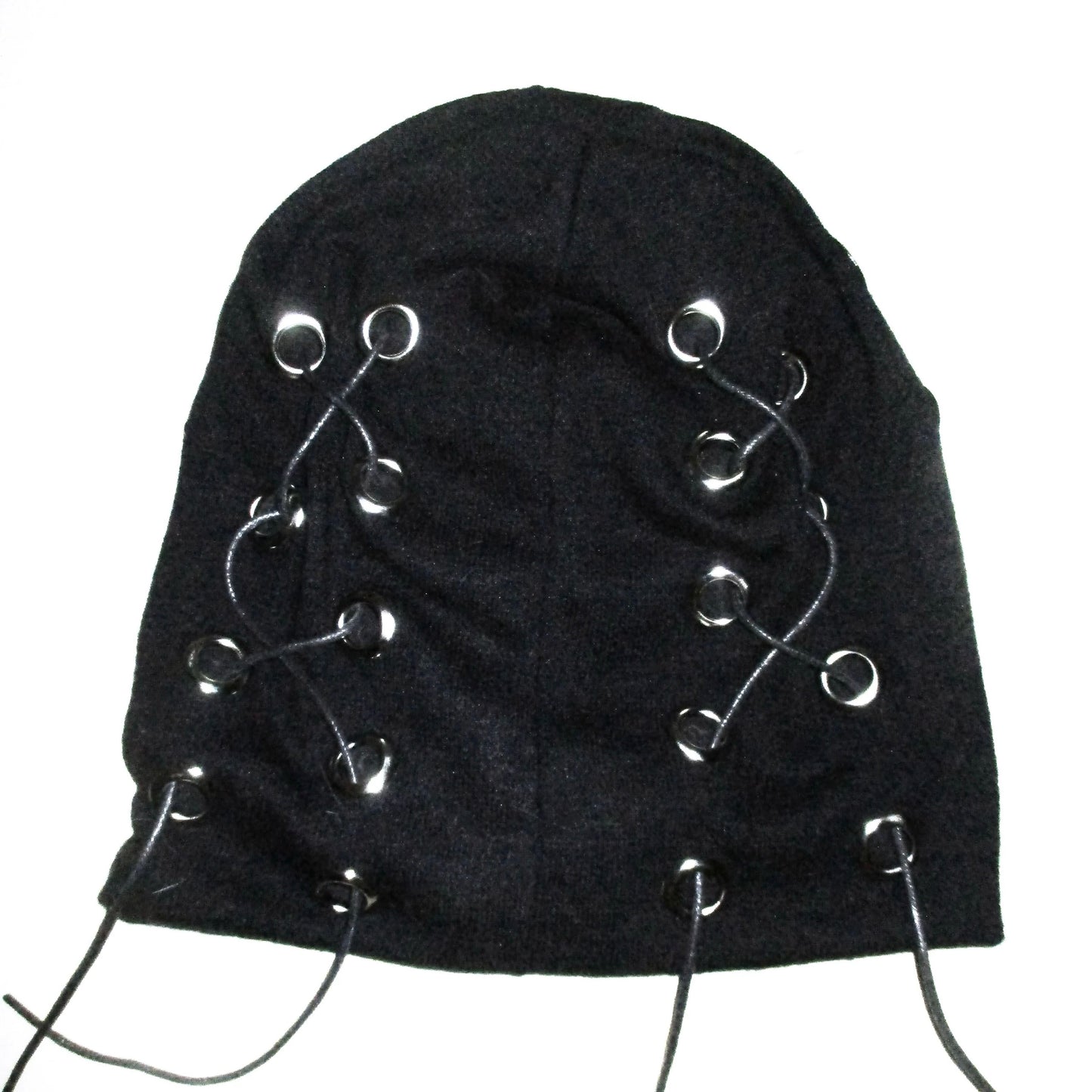 Heavy Metal Ring Safety Pin Punk Beanie