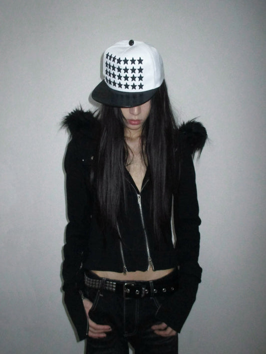 Classic Retro Star Embroidered Cap