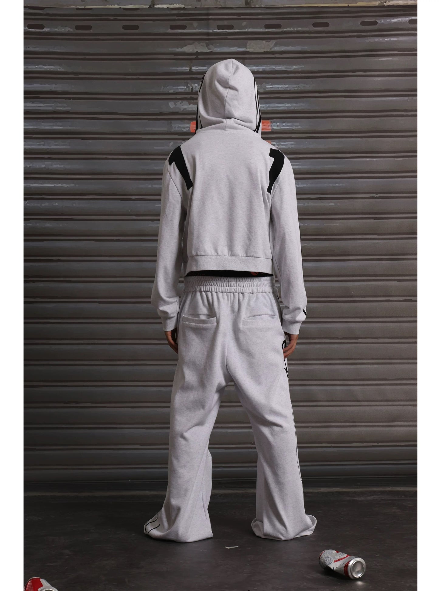 Music Note Embroidery Streetwear Sweatpants